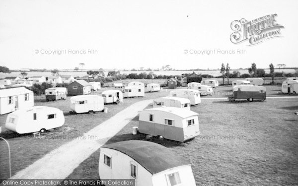 Photo of Humberston, Listers Caravan Site c.1960