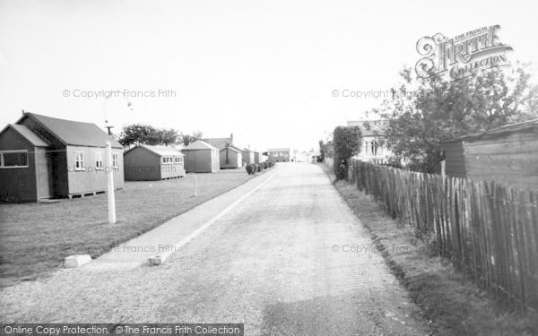 Photo of Humberston, Listers Caravan Site, Entrance c.1960