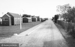 Listers Caravan Site, Entrance c.1960, Humberston