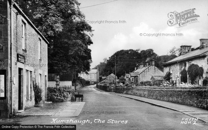 Photo of Humshaugh, The Stores c.1955
