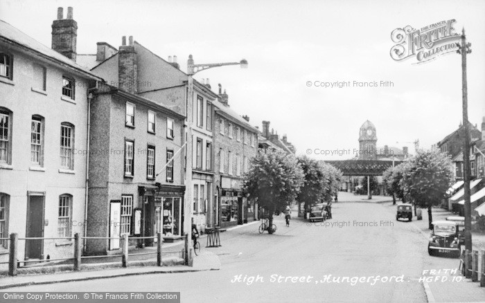 Photo of Hungerford, High Street c.1955