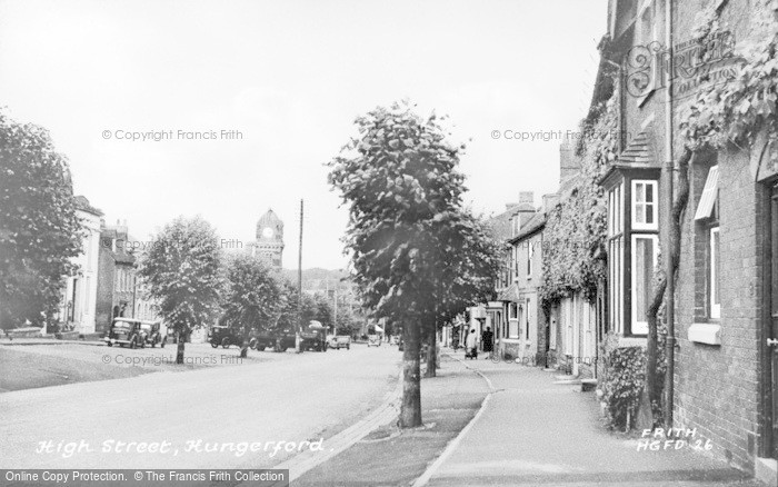 Photo of Hungerford, High Street c.1955
