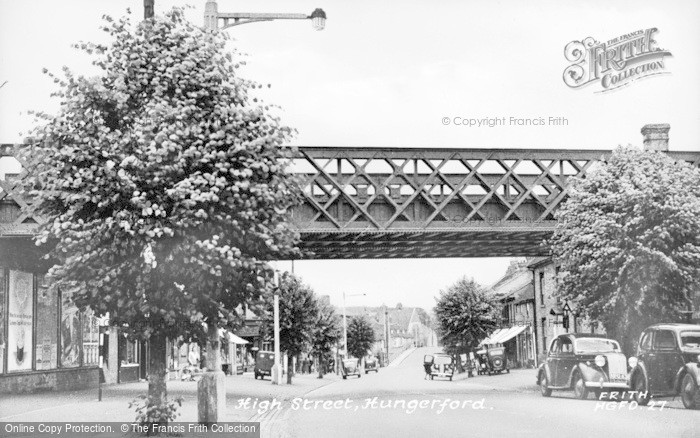 Photo of Hungerford, High Street c.1955