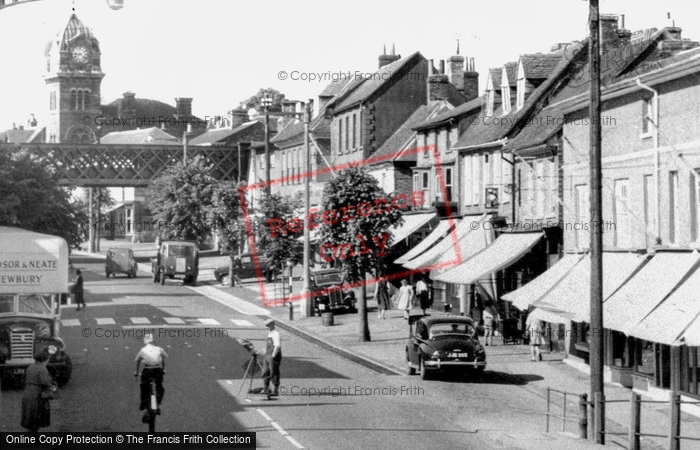 Photo of Hungerford, High Street c.1955
