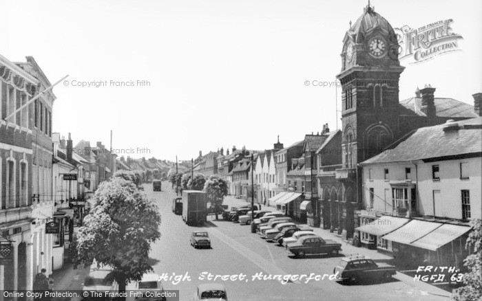 Photo of Hungerford, High Street c.1965
