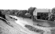 Kennet And Avon Canal And Dunn Mill c.1955, Hungerford