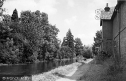 Kennet And Avon Canal c.1955, Hungerford