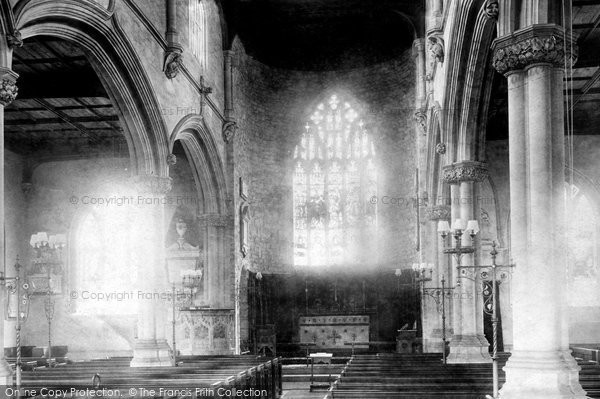 Photo of Hungerford, Parish Church Interior 1903