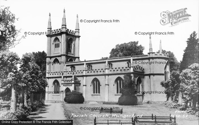 Photo of Hungerford, St Lawrence's Parish Church c.1960