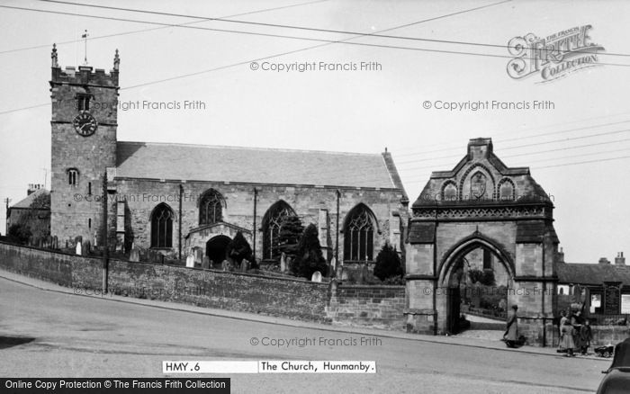 Photo of Hunmanby, All Saints Church c.1950