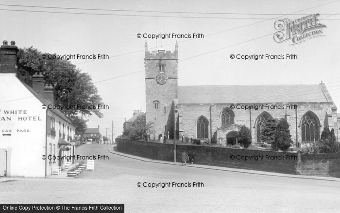 Photo of Hunmanby, All Saints Church c.1955