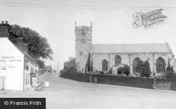 All Saints Church c.1955, Hunmanby