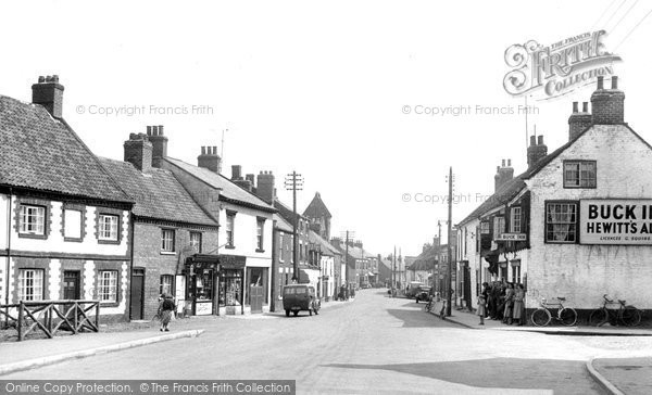 Photo of Hunmanby, Bridlington Street c.1950
