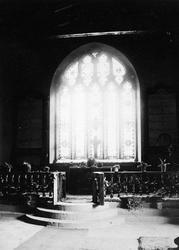 Parish Church Interior c.1890, Hunmanby