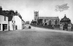 Village And Parish Church c.1890, Hunmanby