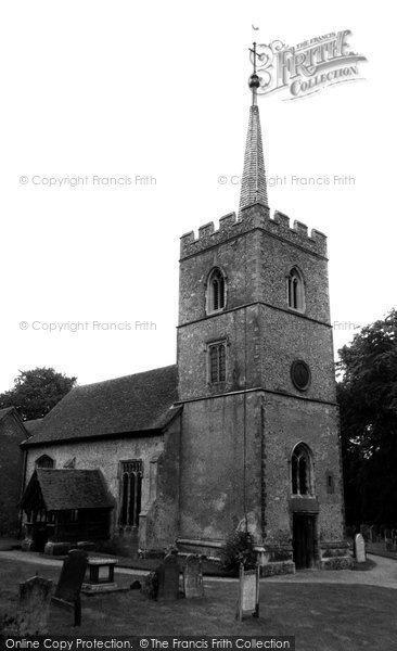 Photo of Hunsdon, St Dunstan's Church c.1965