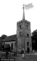 St Dunstan's Church c.1965, Hunsdon