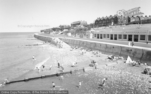 Photo of Hunstanton, Beach From Pier c.1955