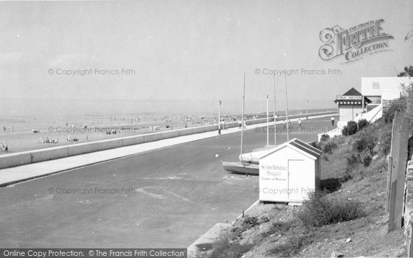 Photo of Hunstanton, Beach Looking East c.1960