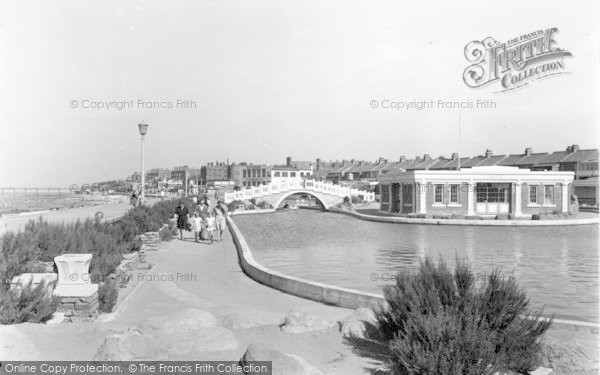 Photo of Hunstanton, Boating Lake And Cafe c.1955
