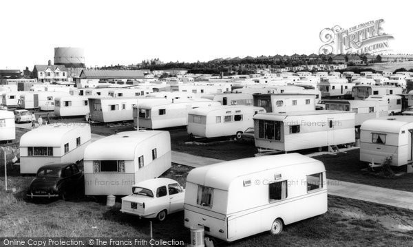 Photo of Hunstanton, Manor Park Caravan Site c.1965