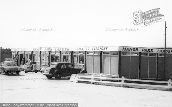 Photo of Hunstanton, Manor Park Caravan Site, Larder c.1965