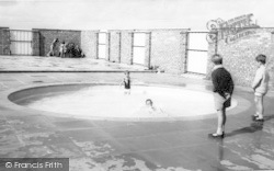 Manor Park Caravan Site, Paddling Pool c.1965, Hunstanton