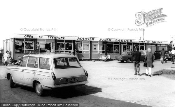 Photo of Hunstanton, Manor Park Larder, Manor Park Caravan Site c.1965