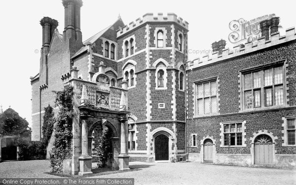 Photo of Hunstanton, Old Hall Courtyard 1893