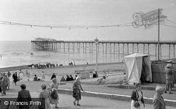 Pier And Beach c.1955, Hunstanton