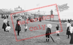 Playing Cricket On The Green 1907, Hunstanton