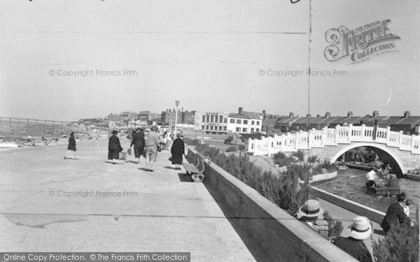 Photo of Hunstanton, Promenade And Boating Lake c.1955