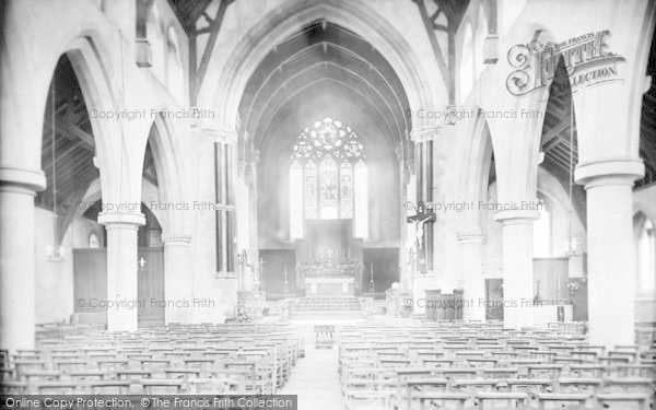 Photo of Hunstanton, St Edmund's Church, Interior 1907