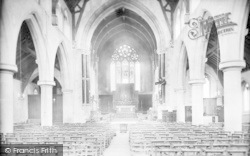 St Edmund's Church, Interior 1907, Hunstanton