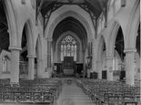 St Edmund's Church Interior 1921, Hunstanton