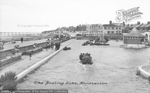 Photo of Hunstanton, The Boating Lake c.1955