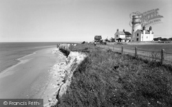 The Cliffs And  Lighthouse c.1955, Hunstanton