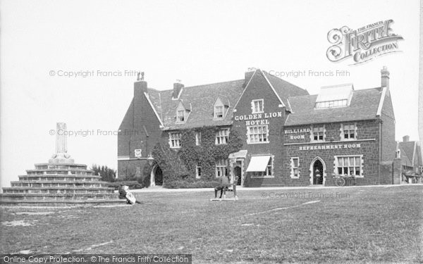 Photo of Hunstanton, The Cross And Golden Lion Hotel 1896