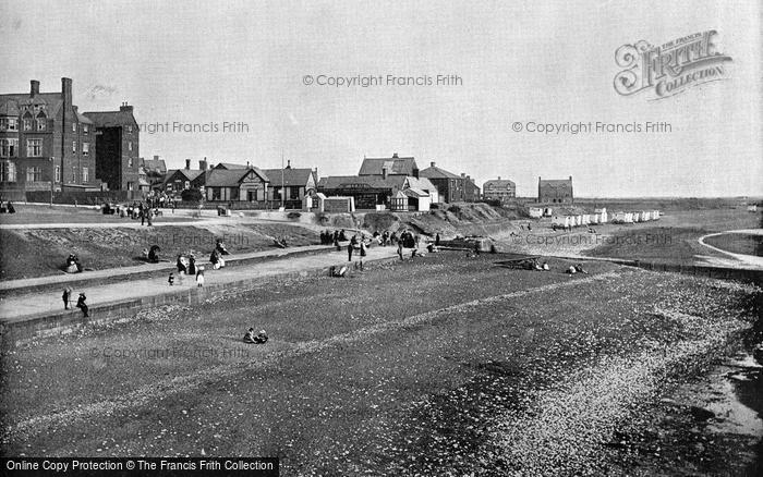 Photo of Hunstanton, The Front And Beach 1893