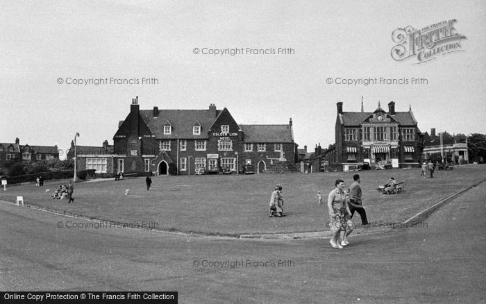 Photo of Hunstanton, The Green And Golden Lion Hotel c.1955