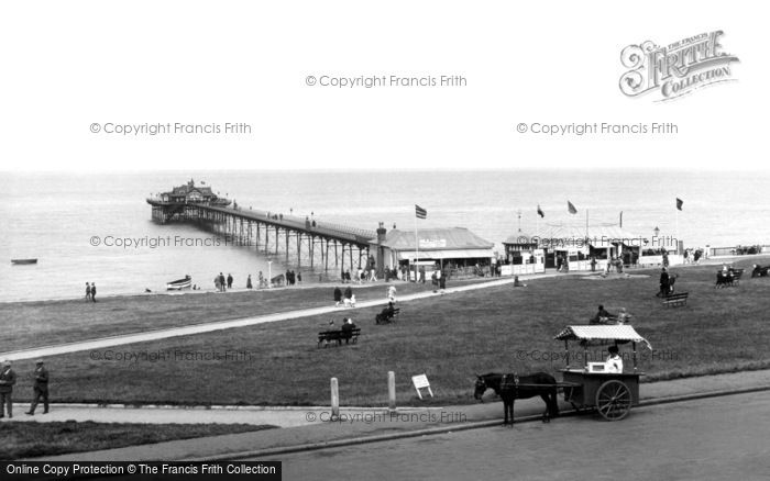 Photo of Hunstanton, The Green And The Pier 1927