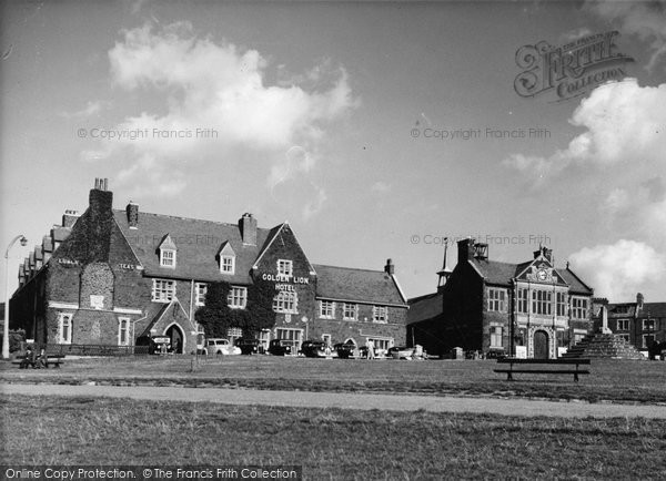 Photo of Hunstanton, The Green And Town Hall c.1955
