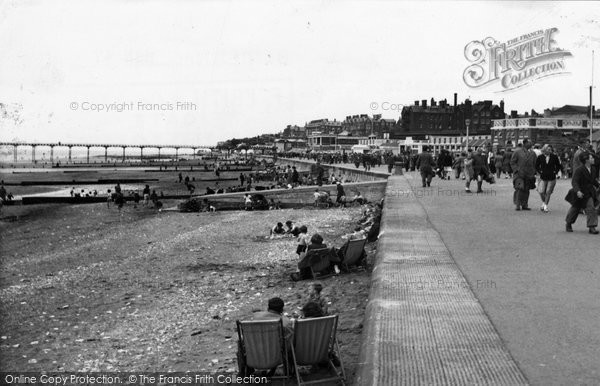 Photo of Hunstanton, The Promenade c.1955