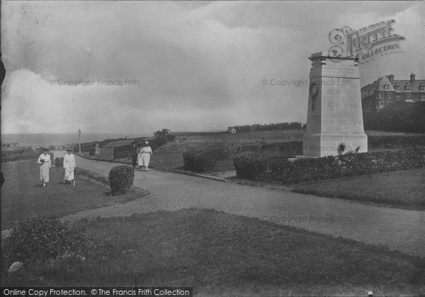 Photo of Hunstanton, War Memorial And Gardens 1921
