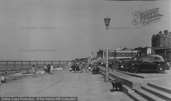 Photo of Hunstanton, West Promenade c.1955
