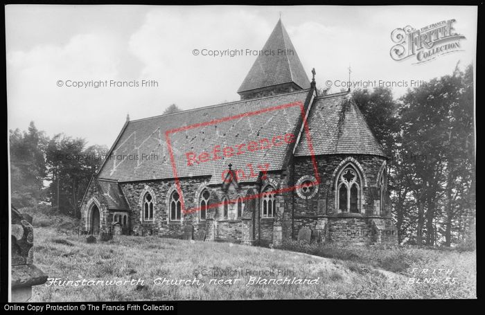 Photo of Hunstanworth, St James' Church c.1955