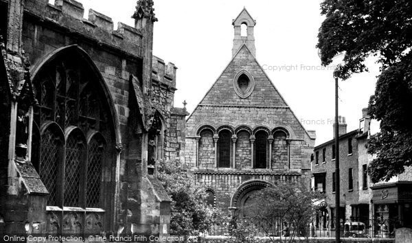 Photo of Huntingdon, All Saints Church And Old Grammar School c.1955