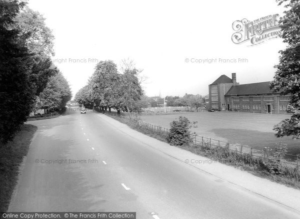 Photo of Huntingdon, Brampton Road c.1955