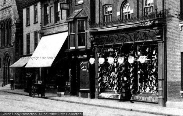 Photo of Huntingdon, Freeman Hardy & Willis Shoe Shop 1906