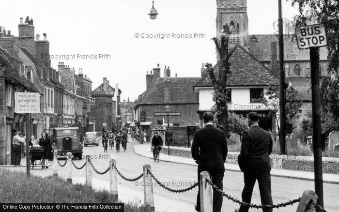 Photo of Huntingdon, Heading To The Pub c.1950